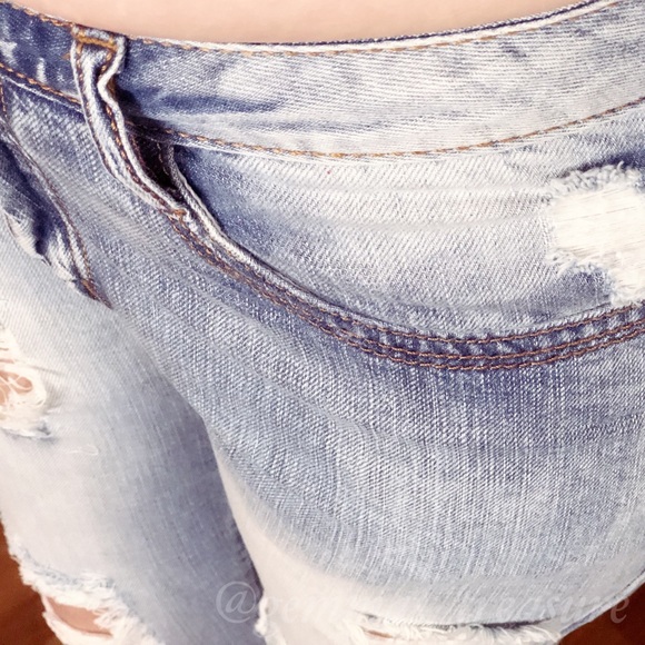 Distressed Boyfriend Jeans!! - Picture 3 of 3